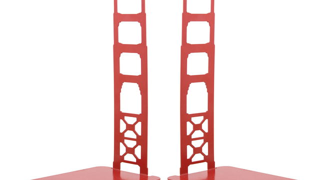 Golden Gate Bridge bookends.