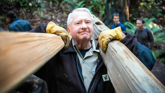 Muir Woods volunteer
