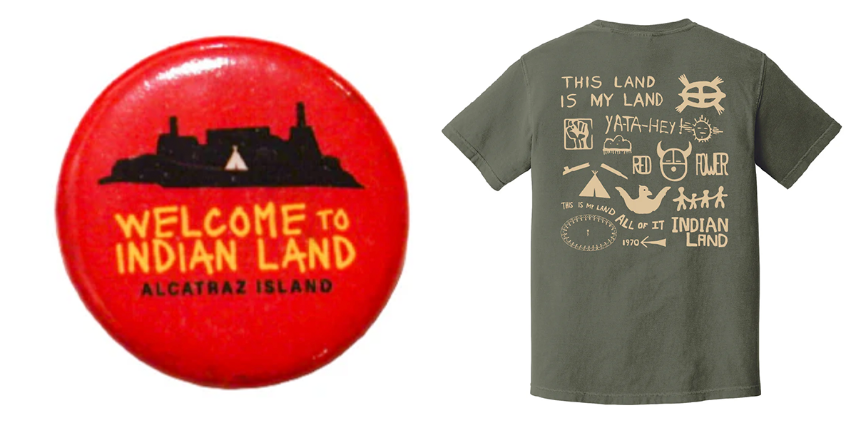 Welcome to Indian Land t-shirt and button.