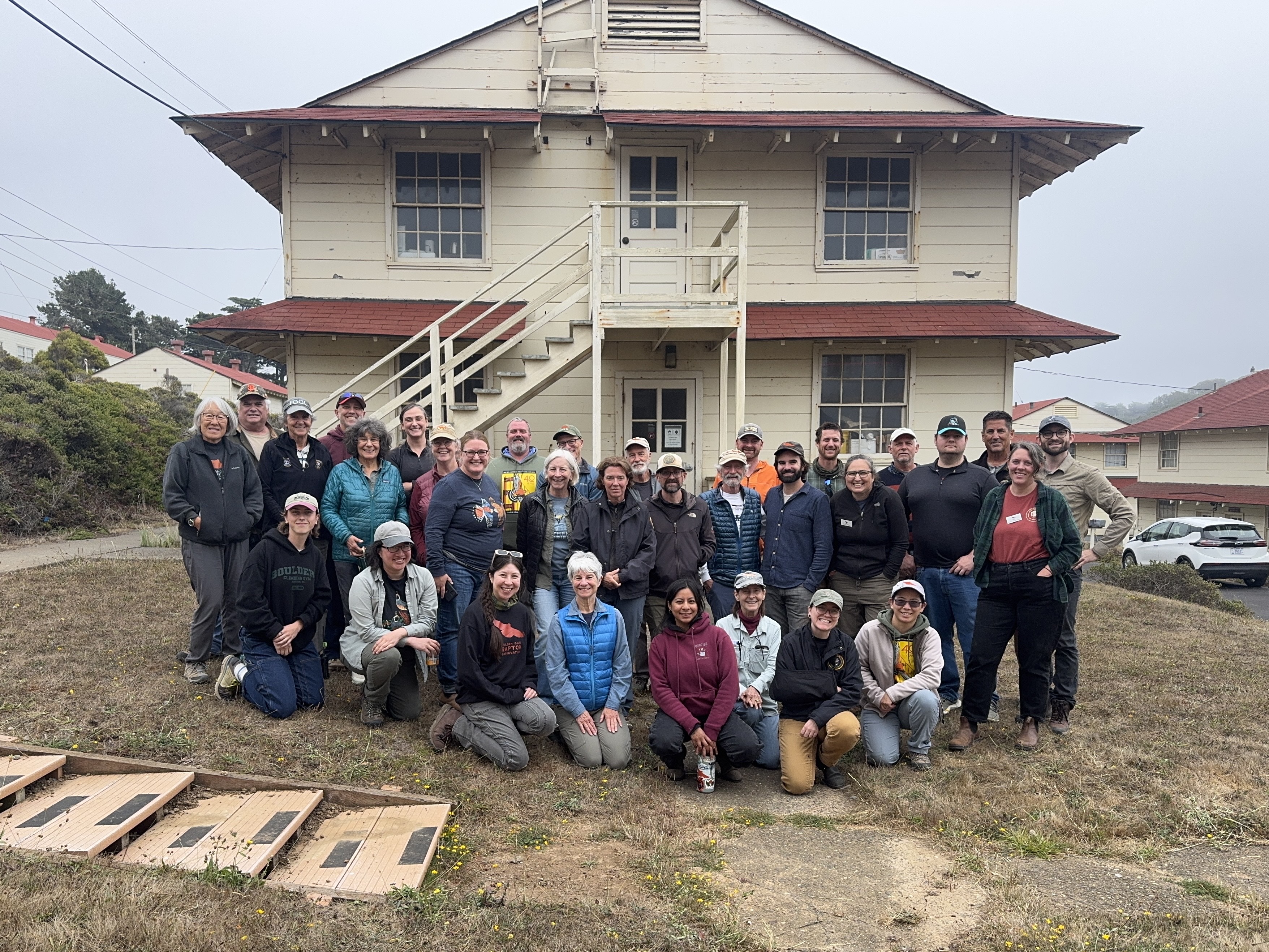 Banding volunteers 2025