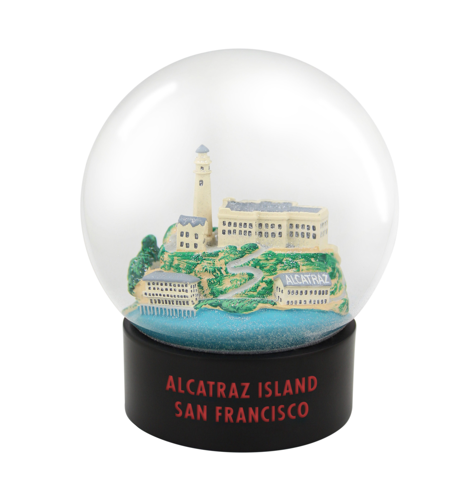 Alcatraz Fog Globe