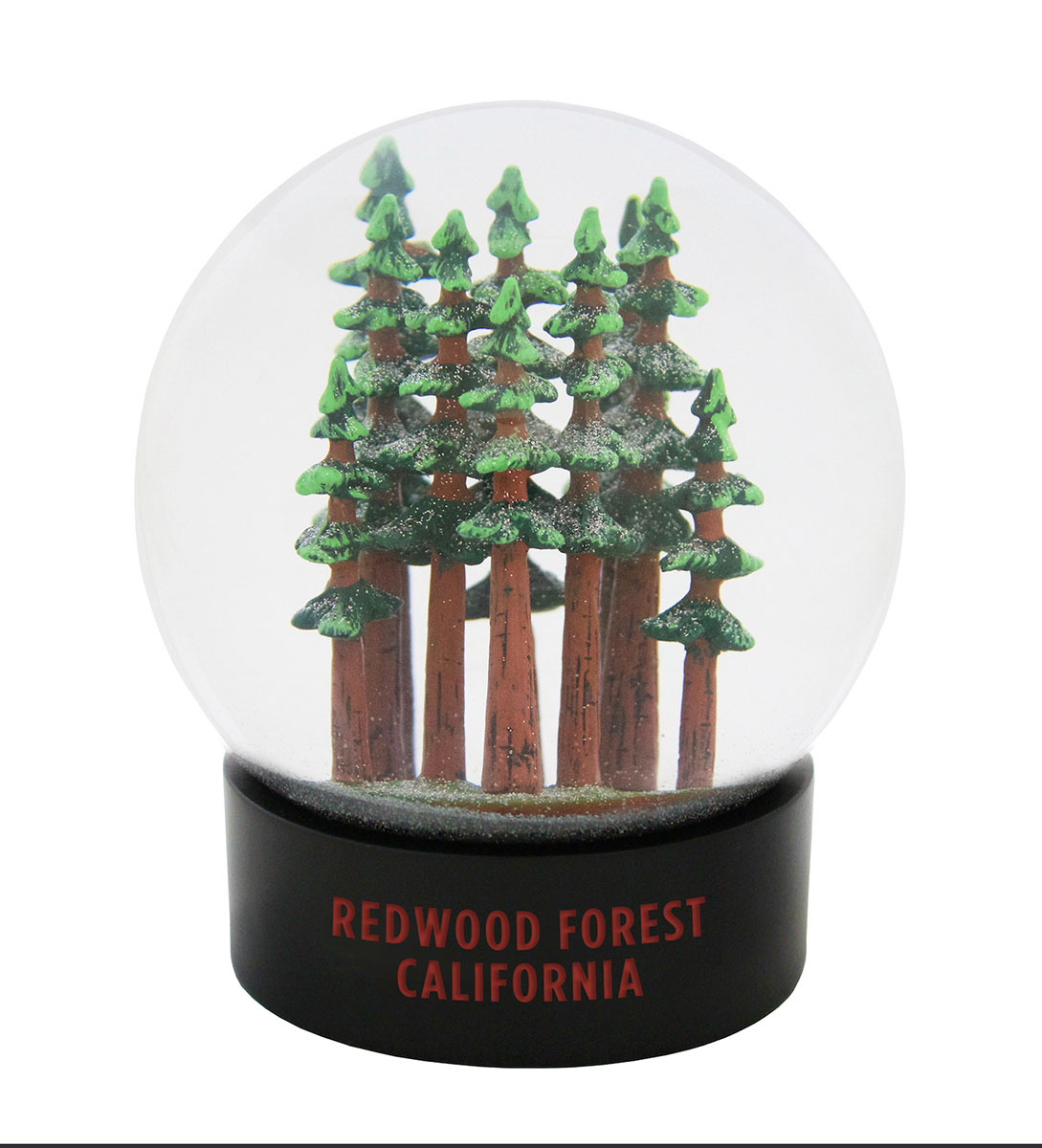 Redwood Forest Fog Globe