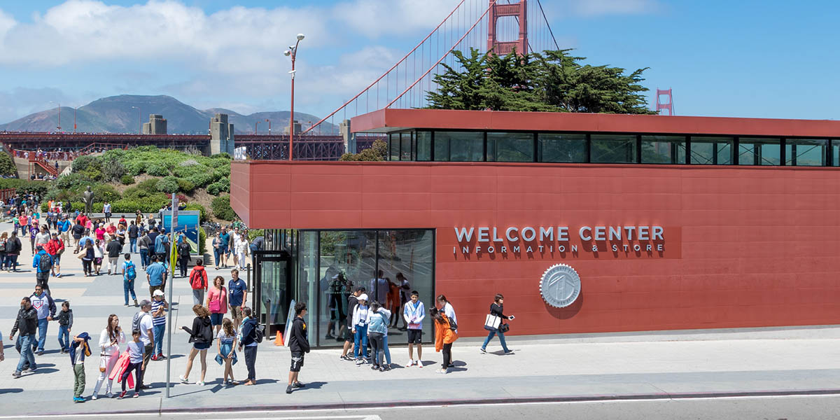 Golden Gate Bridge Welcome Center | Golden Gate National Parks ...