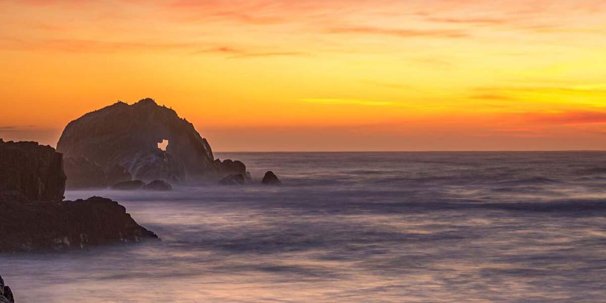 Heart rock at Lands End