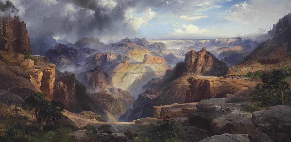 Thomas Moran the Grand Canyon of the Colorado