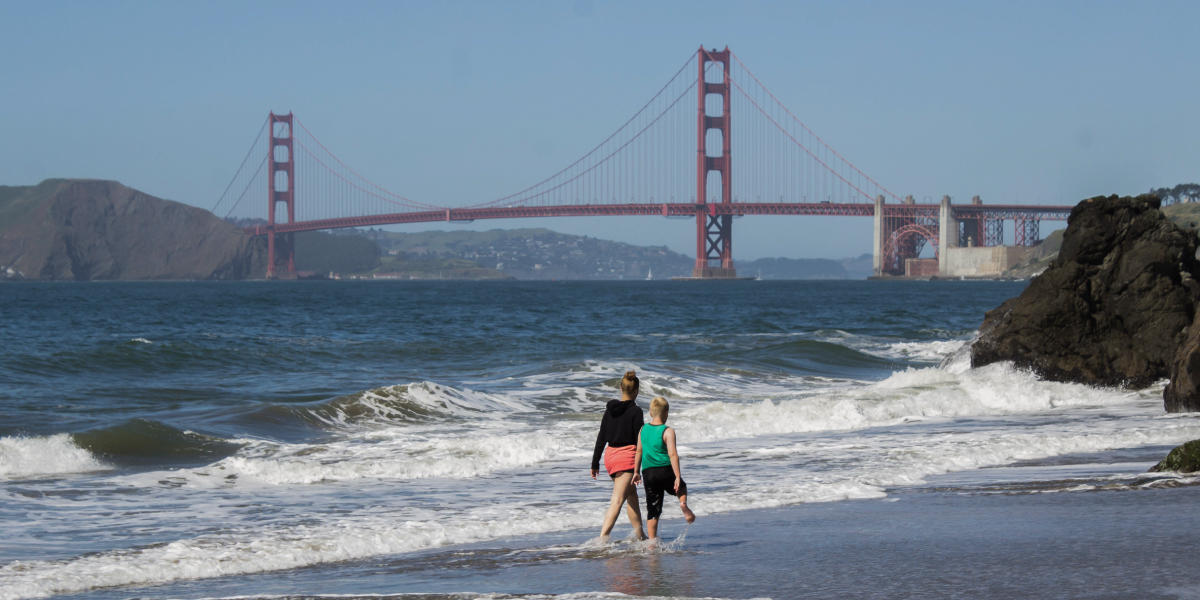 Long walks on China Beach