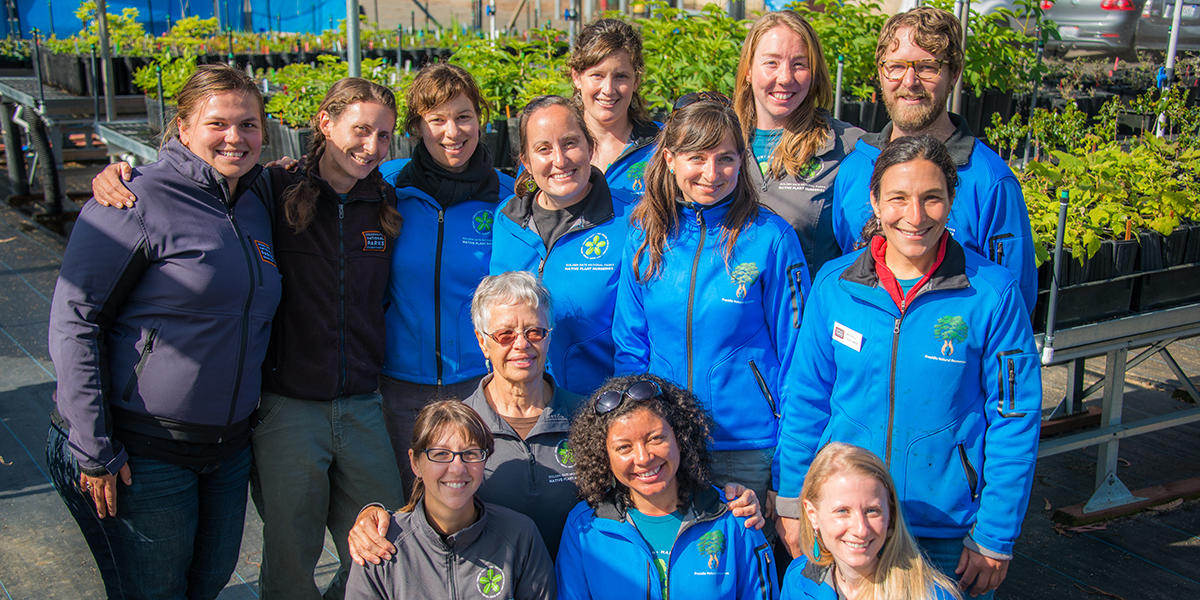 Presidio Native Plant Nursery staff