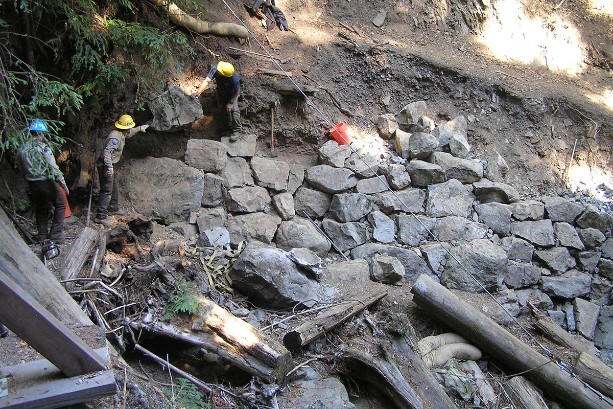 Crews on the Bootjack Trail