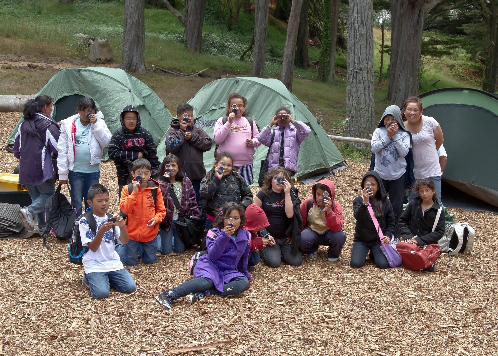 Camping at the Presidio