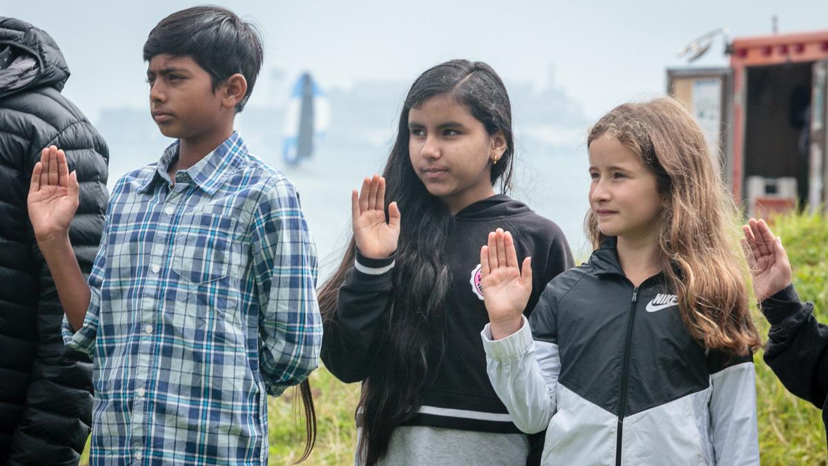 Crissy Field Naturalization Ceremony