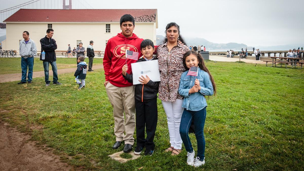 Crissy Field Naturalization Ceremony