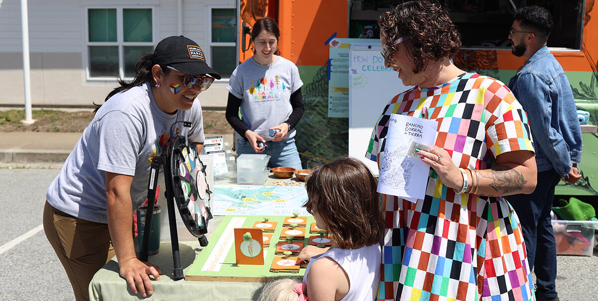 The Roving Ranger and Conservancy Staff at Pacifica Pride