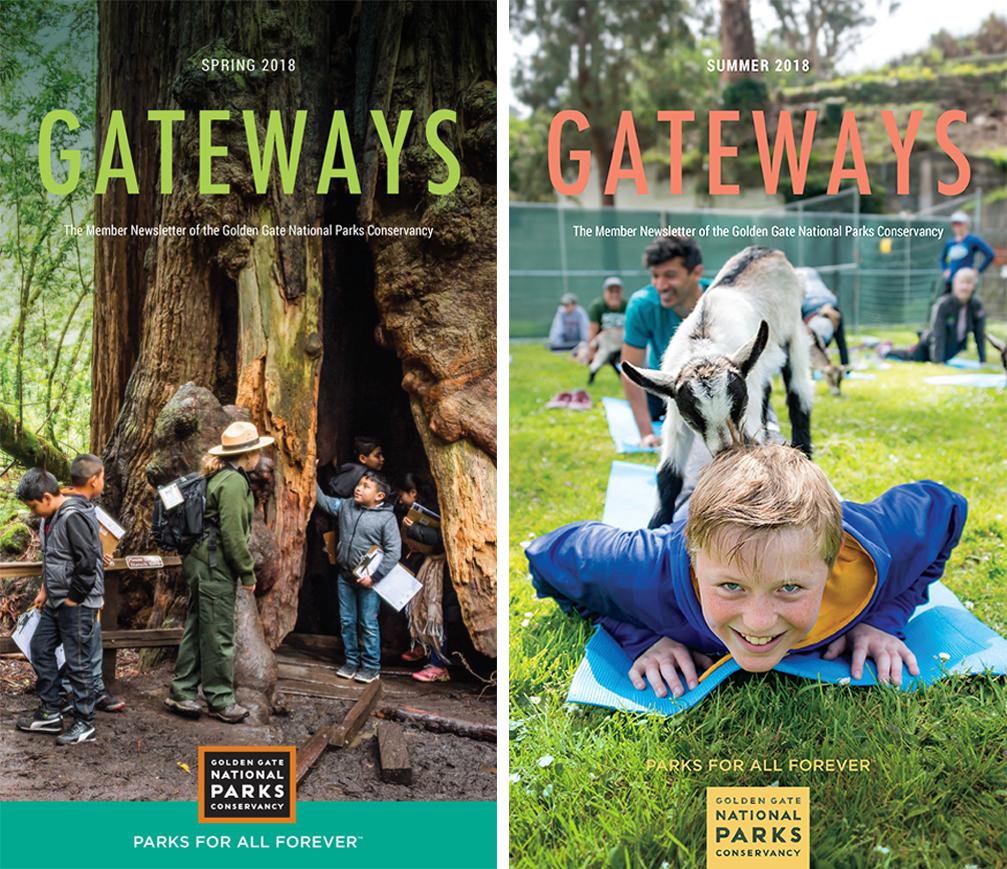 Gateways - The member publication of the Golden Gate National Parks Conservancy Gateways - The member publication of the Golden Gate National Parks Conservancy