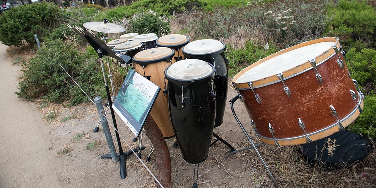 Tunes on Trails outdoor performance at Lands End