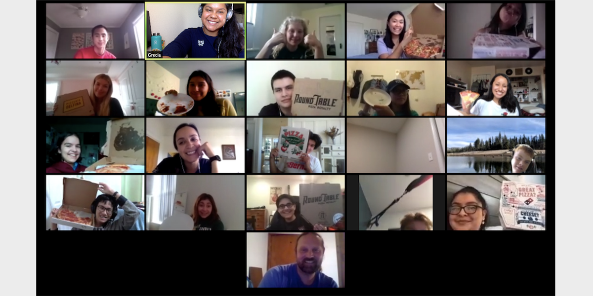 LINC Virtual Pizza Party