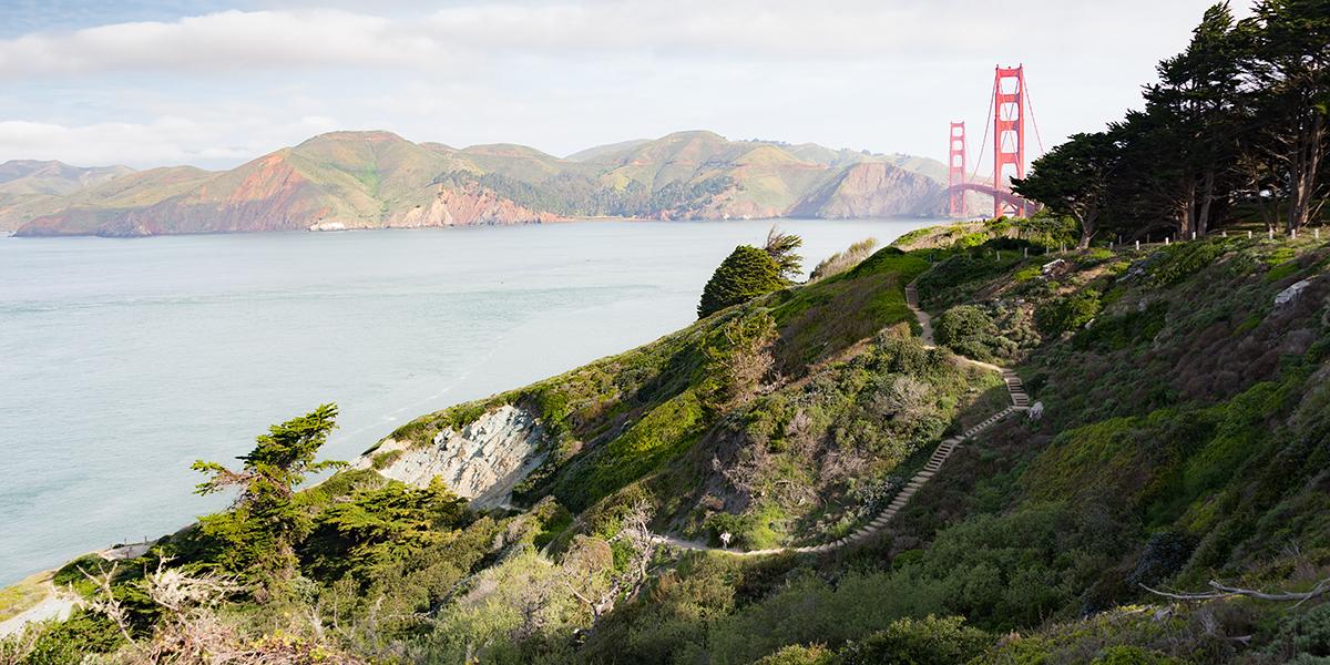 Batteries to Bluffs Trail, Golden Gate Bridge