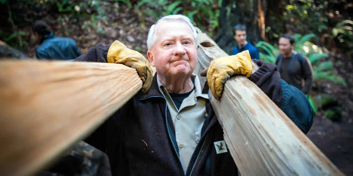 Muir Woods volunteer