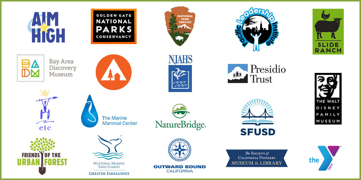 PYC collaborates with more than fifteen youth serving organizations in the Golden Gate National Parks