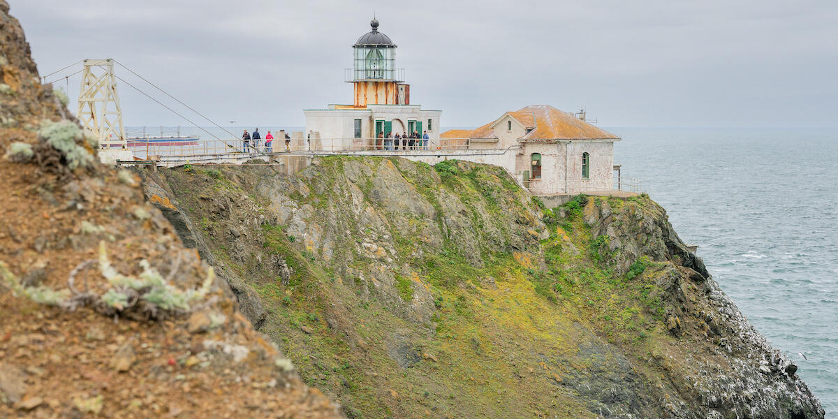 Pt Bonita Lighthouse in the San Francisco Bay Area.