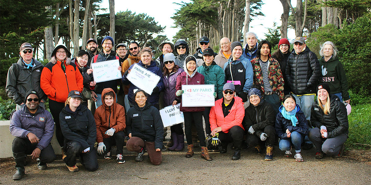 Pride in Your Parks, Park Stewardship San Francisco