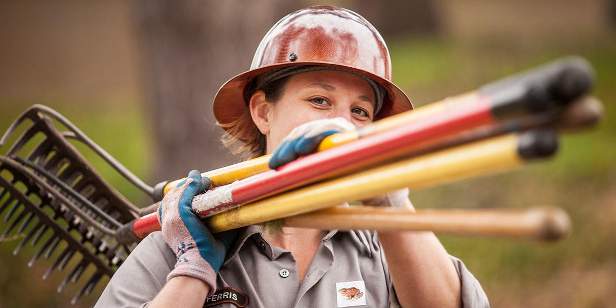 volunteer; trails; women's trail day