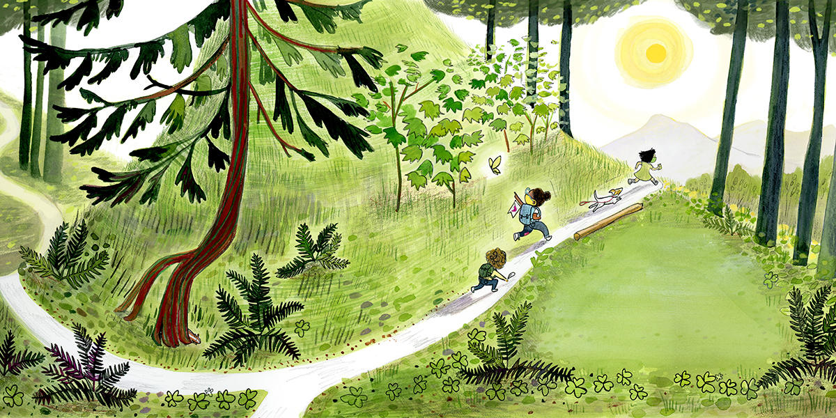 The Hike by Alison Farrell (Chronicle Books) The Hike by Alison Farrell (Chronicle Books)