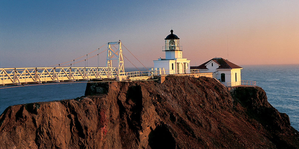 Sunset at Point Bonita Lighthouse