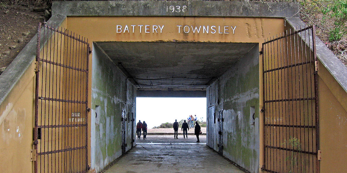 Battery Townsley in the Marin Headlands