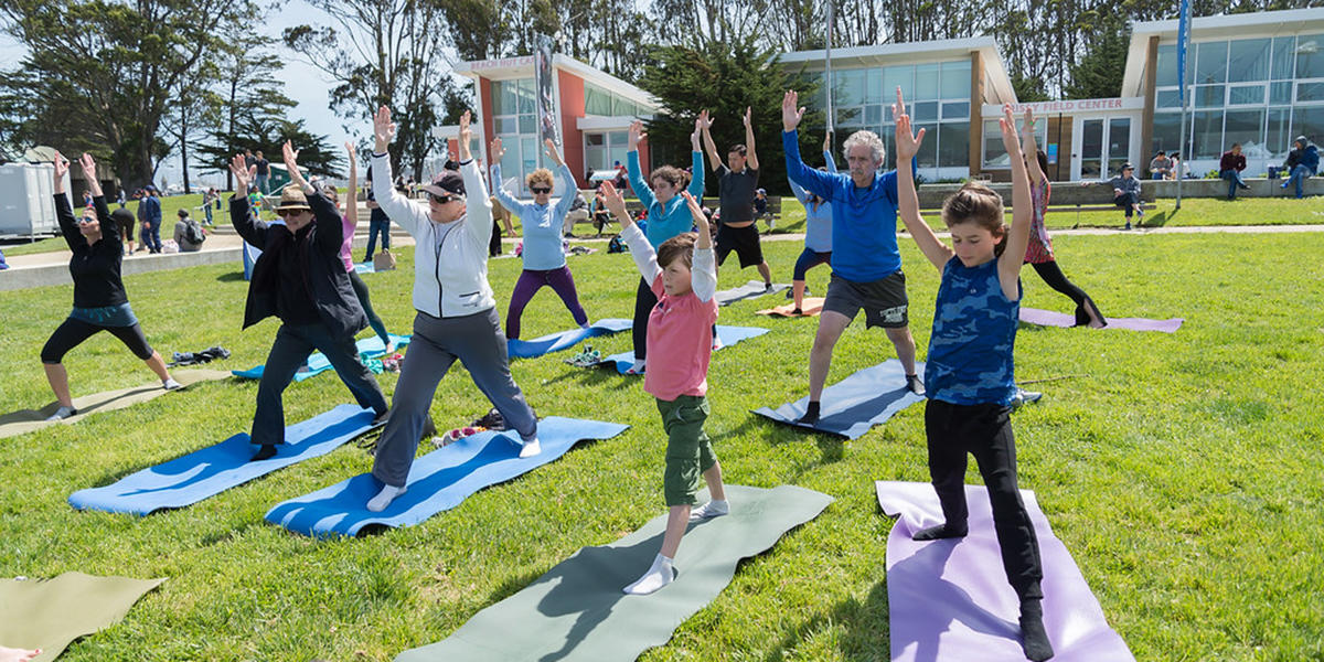 Park Perscription day at Crissy Fields Center 