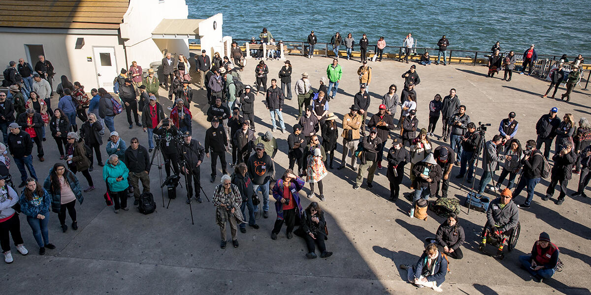 crowd of people on cement