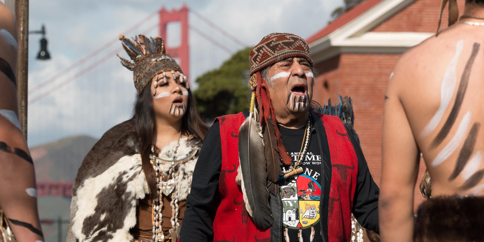 native Americans and the golden gate bridge