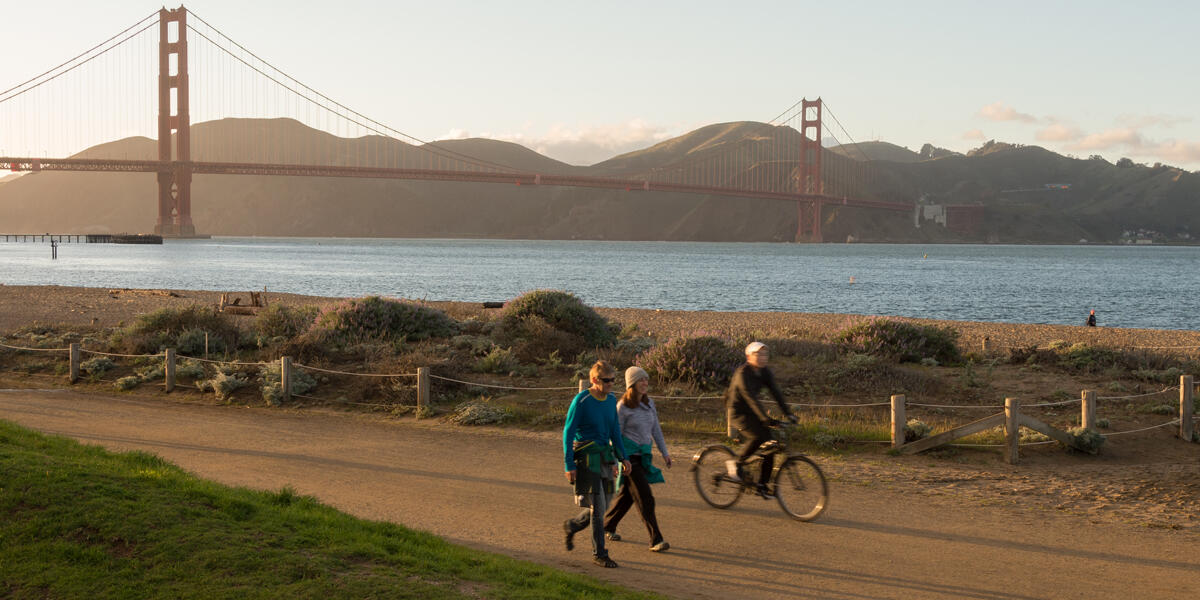 Crissy Field visitors 