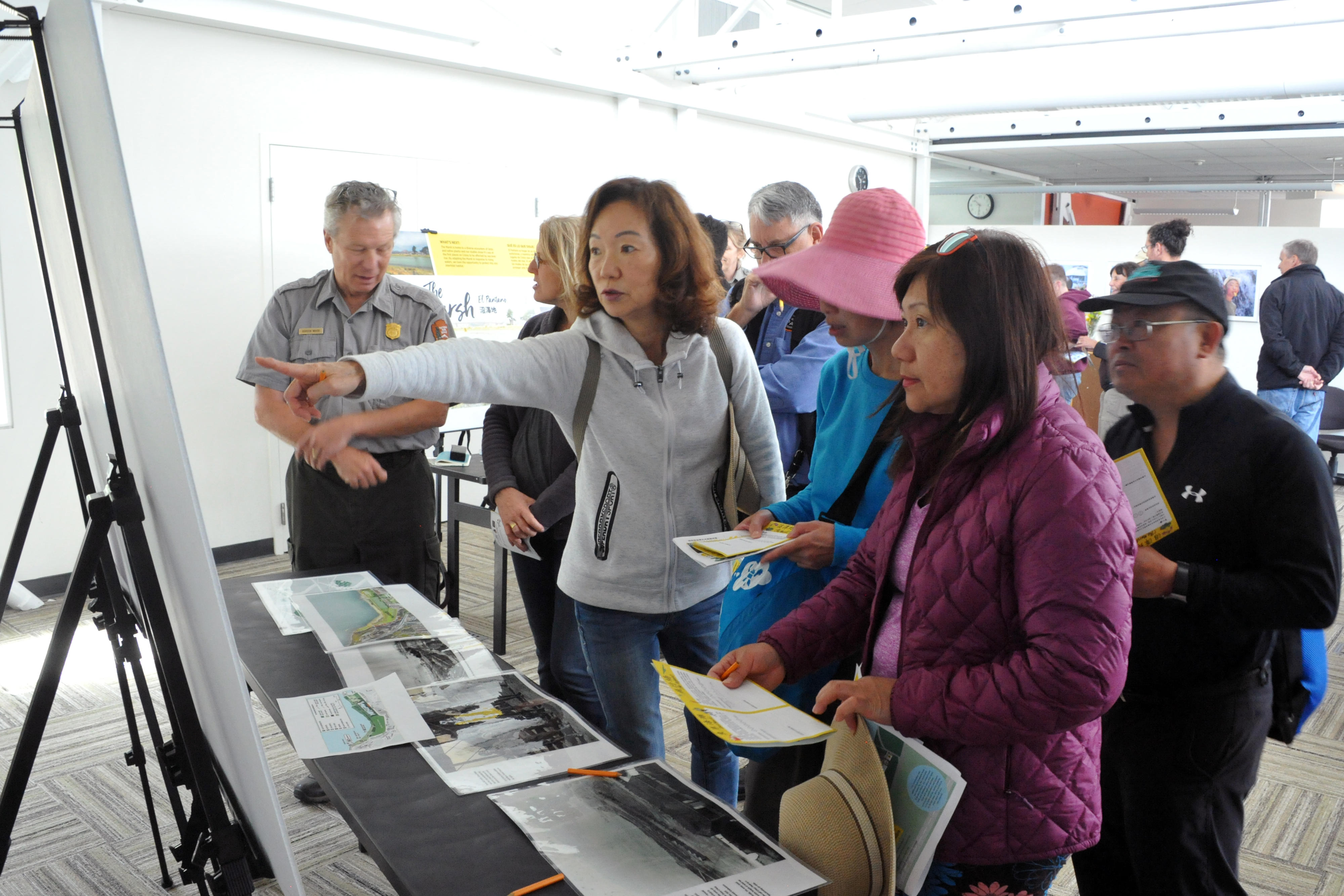 Scenes from Crissy Field Next Open House at the Crissy Field Center on June 1, 2019.