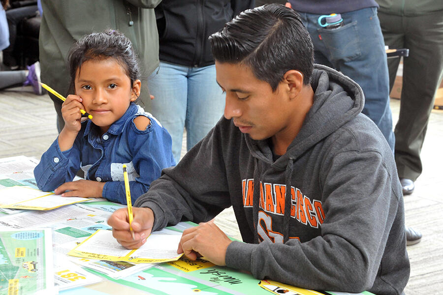 Scenes from Crissy Field Next Open House at the Crissy Field Center on June 1, 2019.