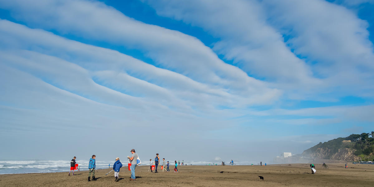 Ocean Beach volunteers 