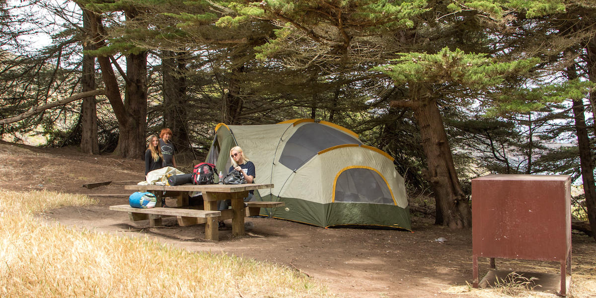 Camping at Bicentennial Camp Campground