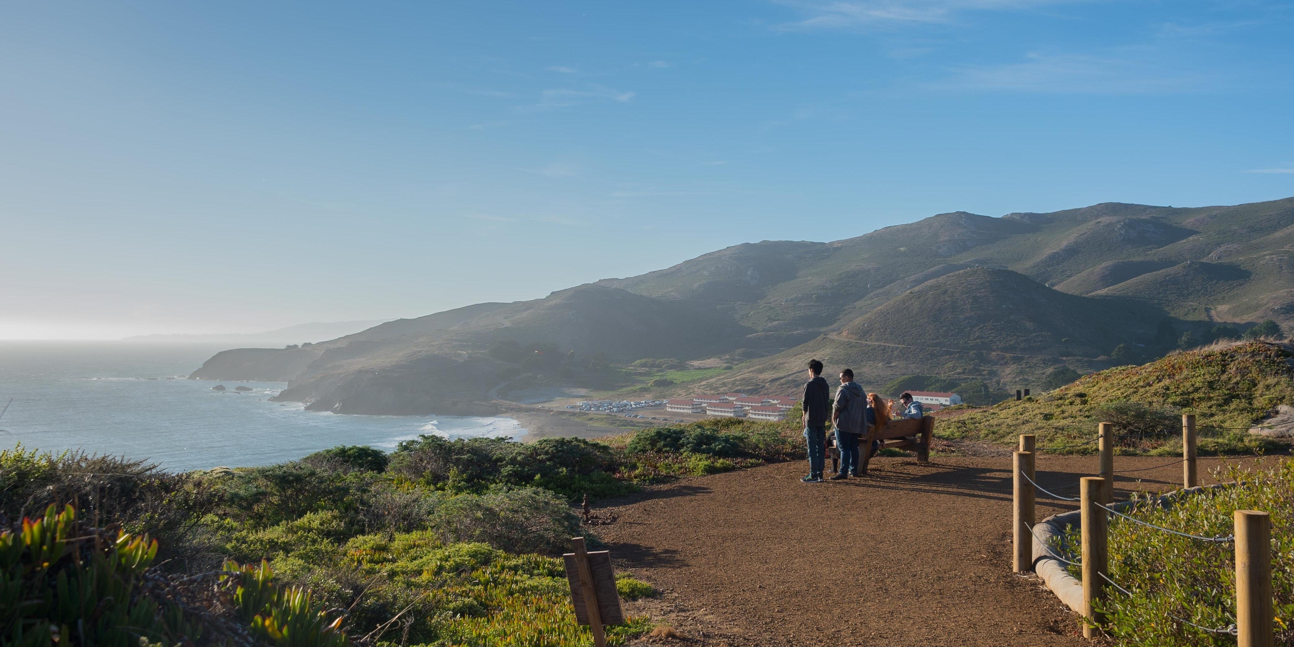 Views toward Fort Cronkhite from Battery Alexander