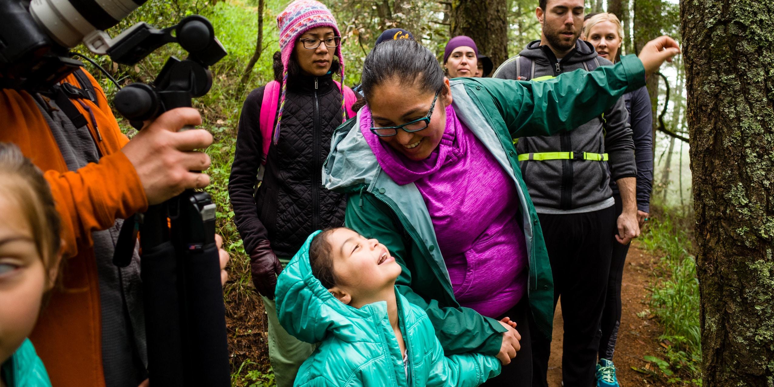 Hikers enjoy the wonders of the Matt Davis Trail