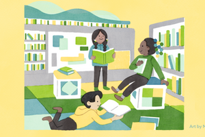 Summer Stride 2022 artwork by Minnie Phan