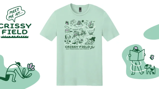 Meet Me at Crissy Field gear from our Park Store