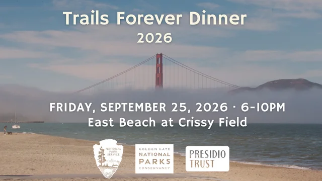 Trails Forever Dinner 2026 on East Beach at Crissy Field