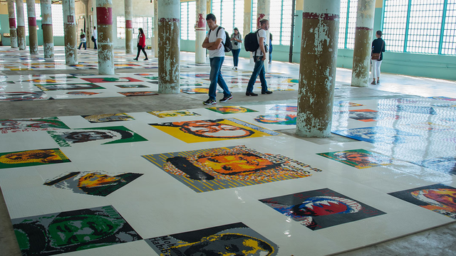 Ai Weiwei, Trace 2014 (New Industries Building, Alcatraz)