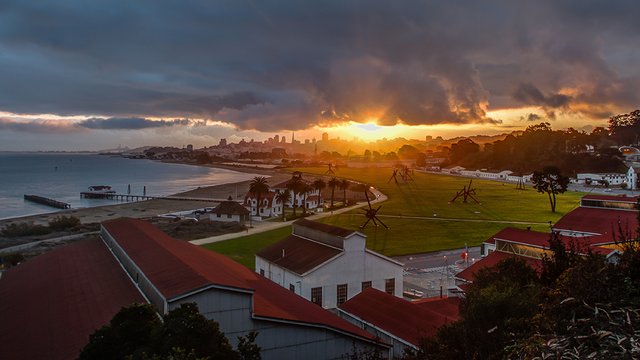 Crissy Field sunrise