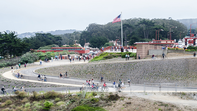 The Golden Gate Visitor Plaza