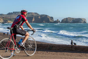 Cycling in the Marin Headlands