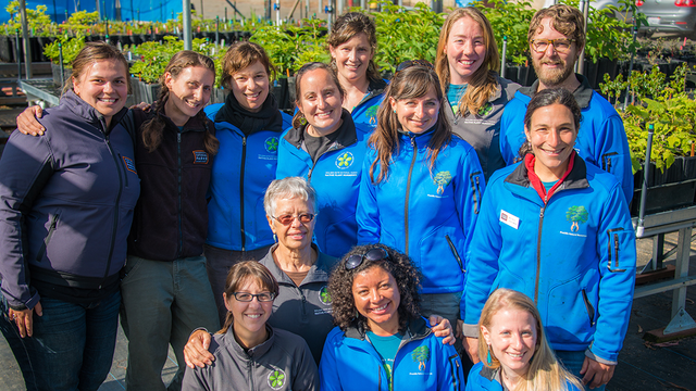Presidio Native Plant Nursery staff
