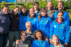 Presidio Native Plant Nursery staff