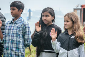 Crissy Field Naturalization Ceremony