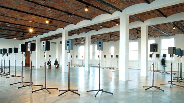 The Forty Part Motet—an immersive sound installation by Canadian artist Janet Cardiff