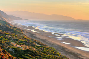 Sunset at Fort Funston